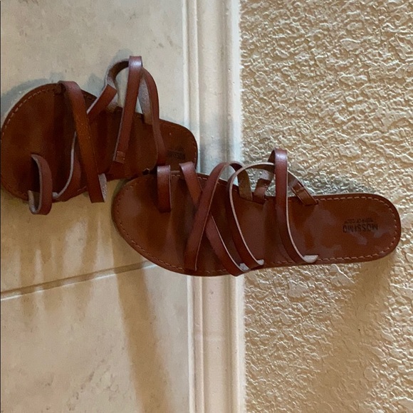 Mossimo Supply Co. Shoes - Mission sandals size 8.5. Worn once. Mossimo Supply Co. Shoes - Mission sandals size 8.5. Worn once.